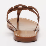 MELODY sandales en cuir camel
