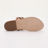 MELODY sandales en cuir camel