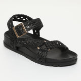 MENUCA sandales en cuir black