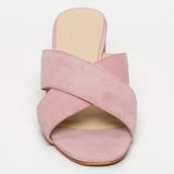NAHIA sandales en cuir pink
