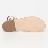 NAPOSTA sandales en cuir darkgold