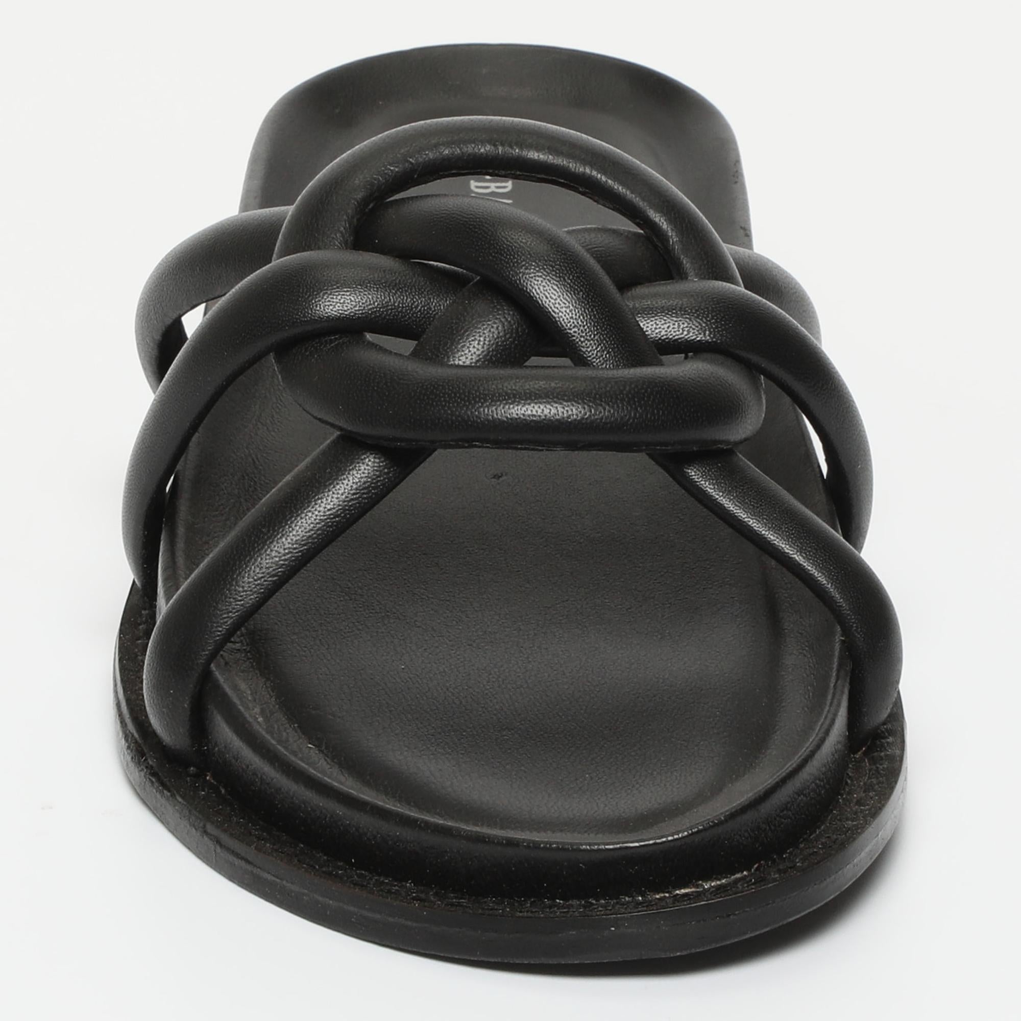 PELICURA sandales en cuir black