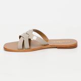 POMONA sandales en cuir creampatent