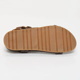 MENUCA sandales en cuir marron