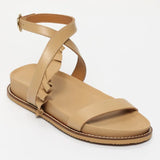 RUVONNE sandales en cuir sable