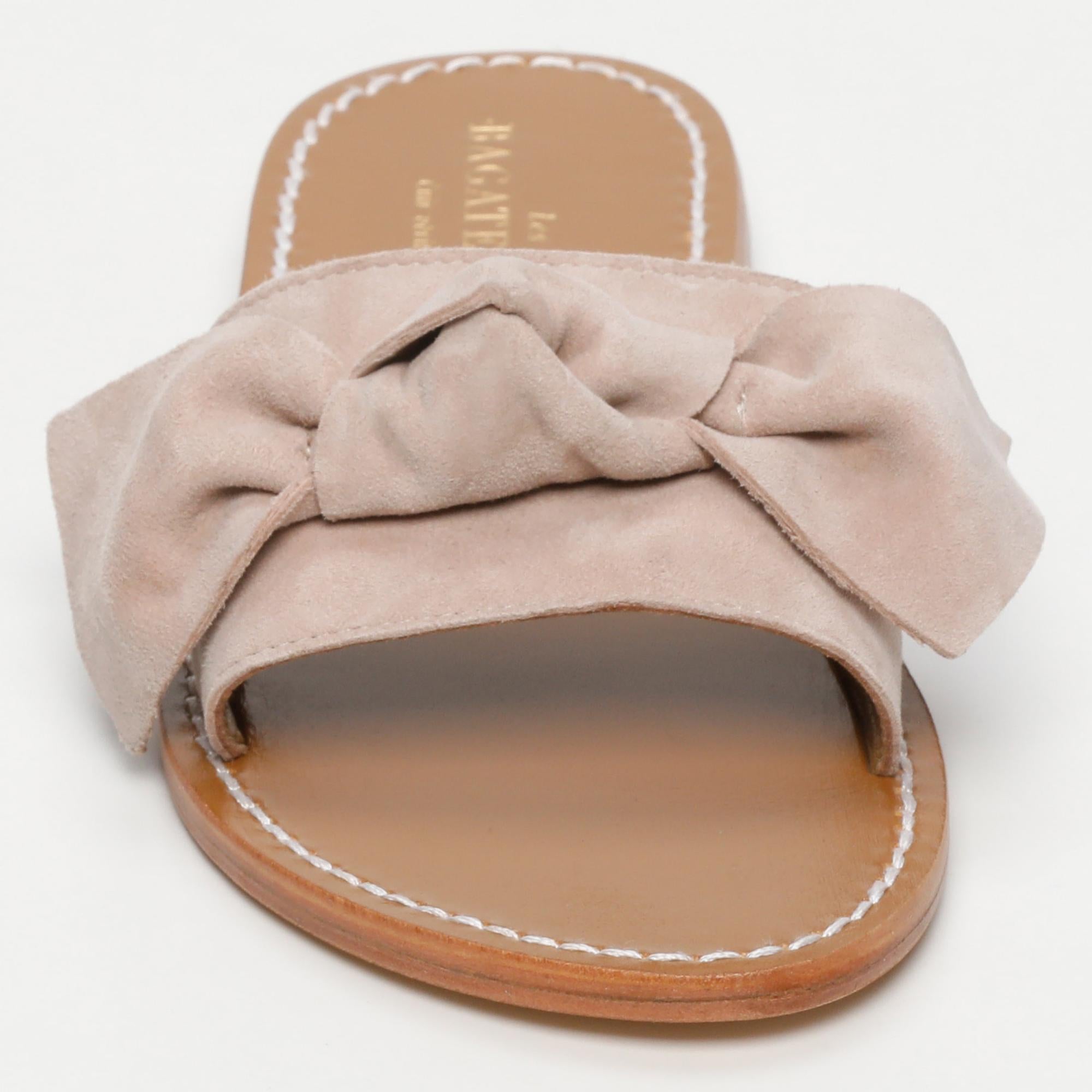 WESTCHESTER sandales en cuir lightbeige