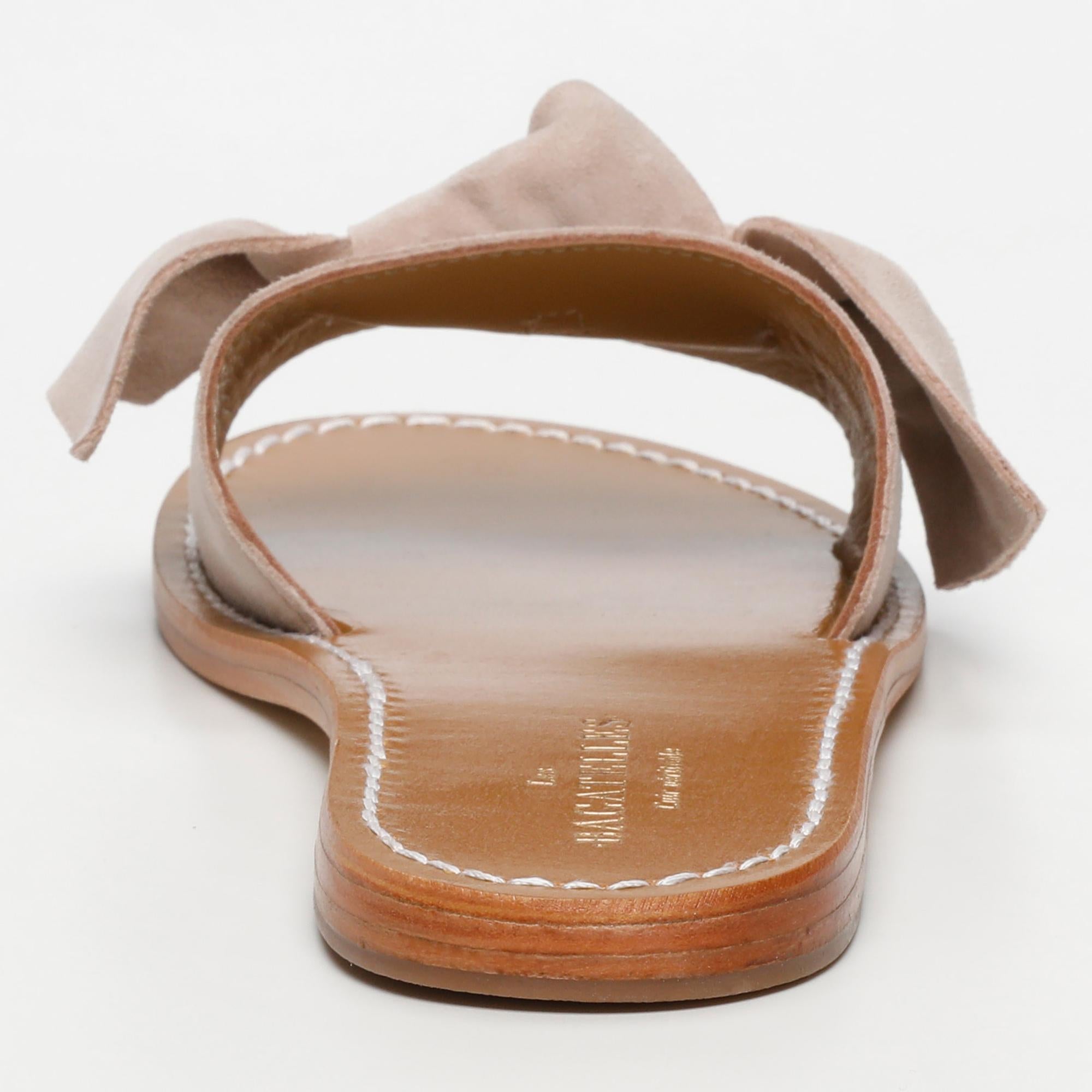 WESTCHESTER sandales en cuir lightbeige