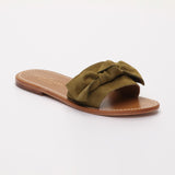 WESTCHESTER sandales en cuir olive
