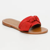 WESTCHESTER sandales en cuir strawberry