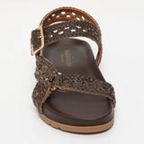 MENUCA sandales en cuir marron