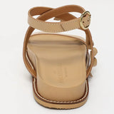 RUVONNE sandales en cuir sable