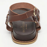 MIRA sandales en cuir chocolate