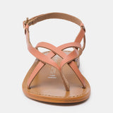 MORRIS Sandale poudrée en cuir