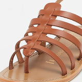 OLLEROS Sandale neutre en cuir