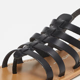 OLLEROS Sandale neutre en cuir