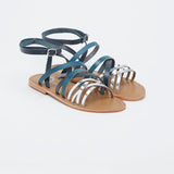 MAYO Sandale brillante en cuir