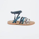 MAYO Sandale brillante en cuir