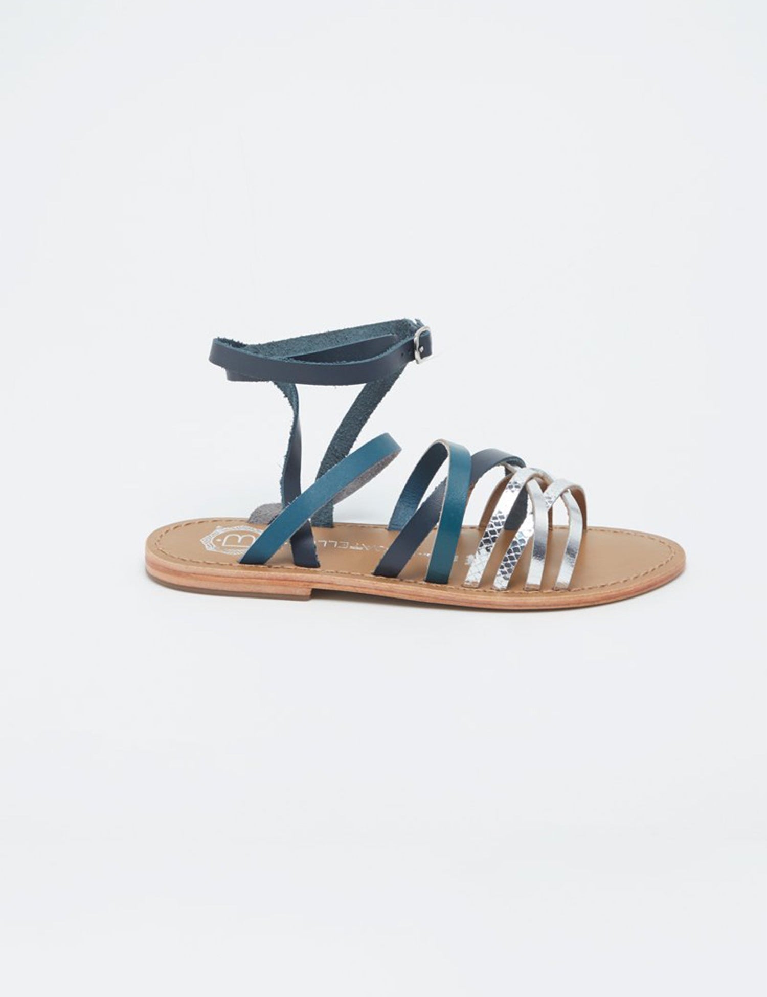 MAYO Sandale brillante en cuir