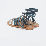MAYO Sandale brillante en cuir
