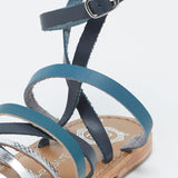 MAYO Sandale brillante en cuir