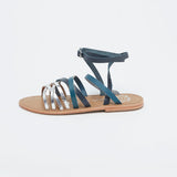 MAYO Sandale brillante en cuir