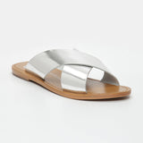 LIMA Mule brillante en cuir