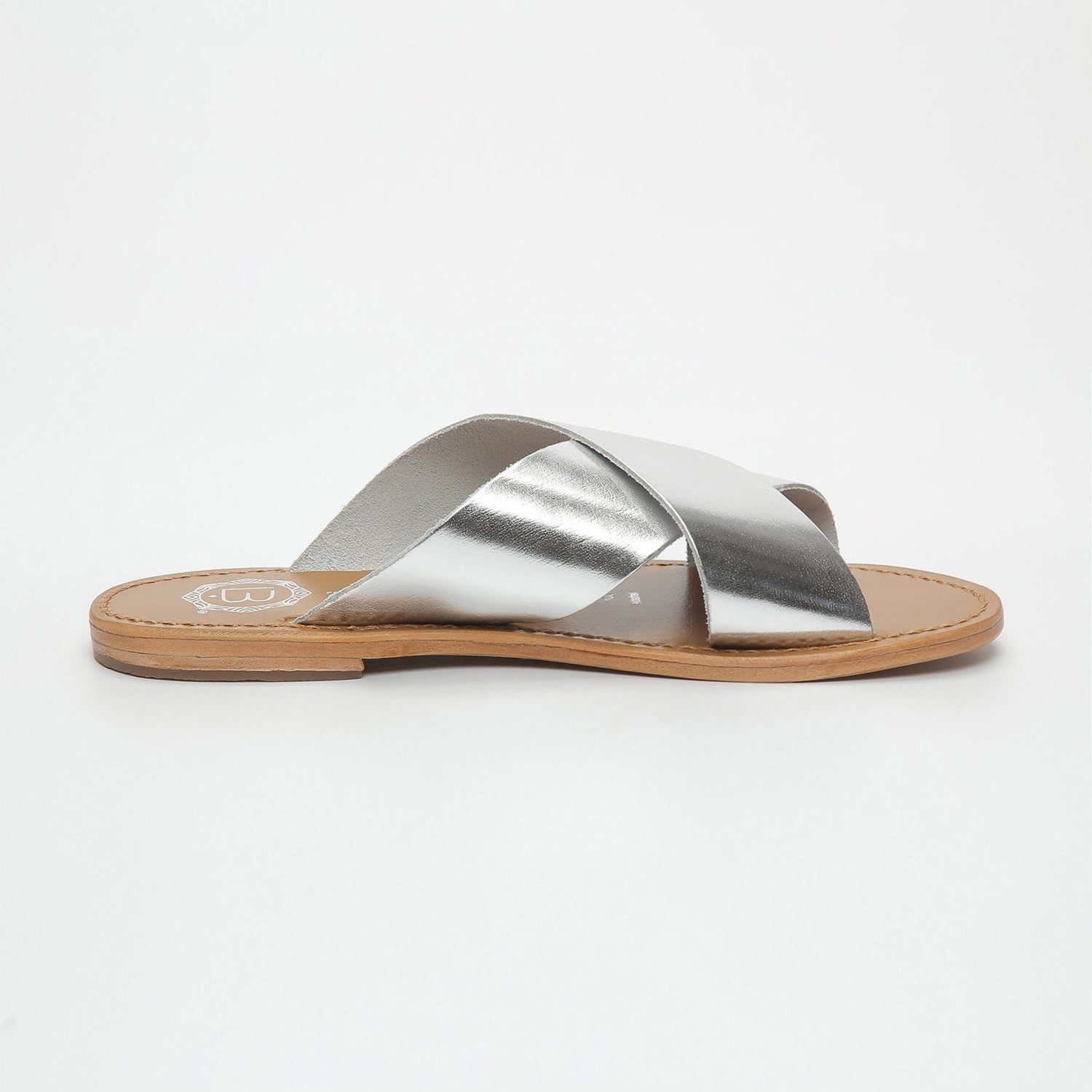 LIMA Mule brillante en cuir