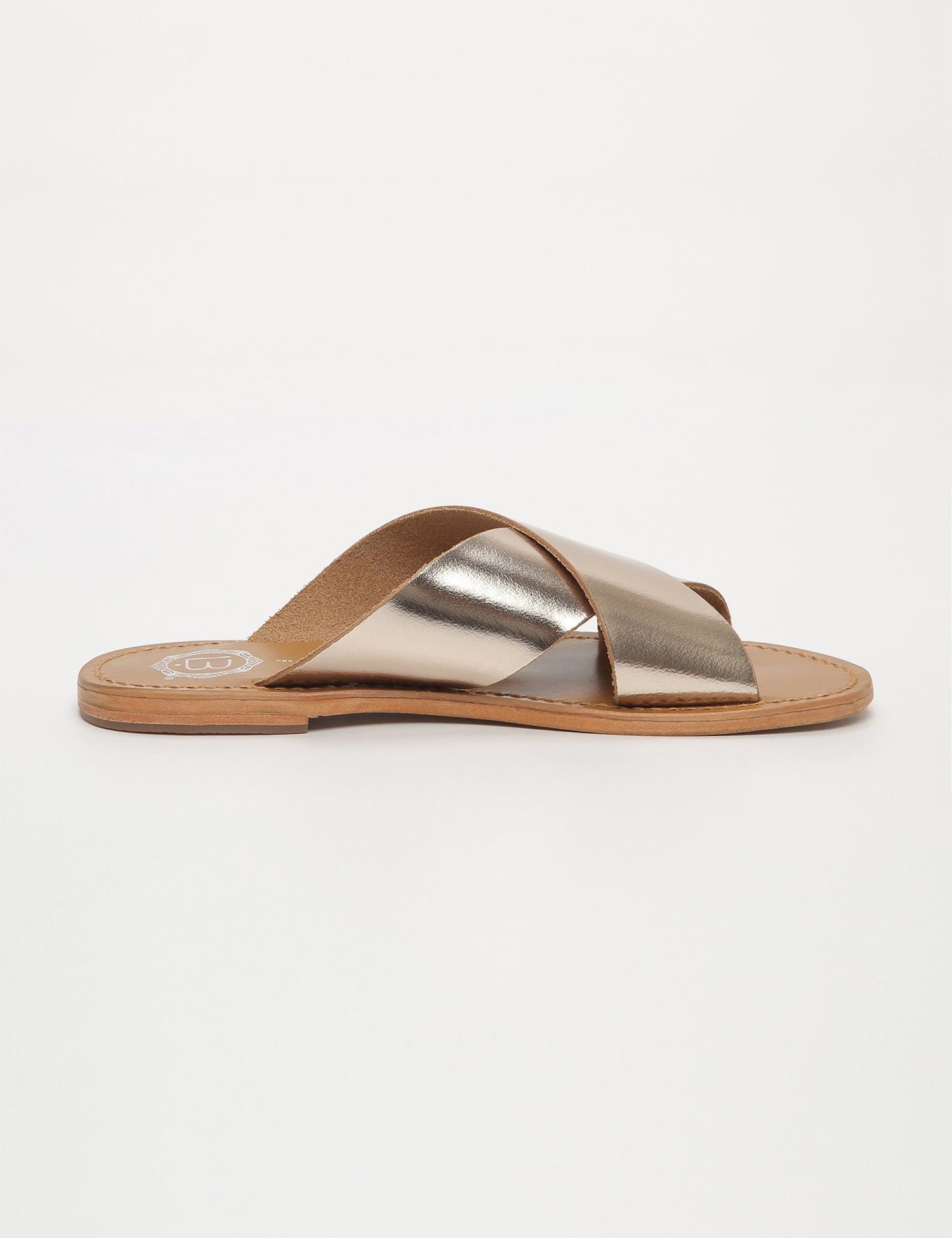 LIMA Mule brillante en cuir