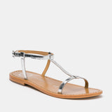 PASCO Sandale brillante en cuir