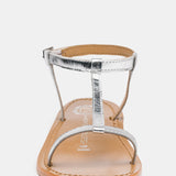 PASCO Sandale brillante en cuir