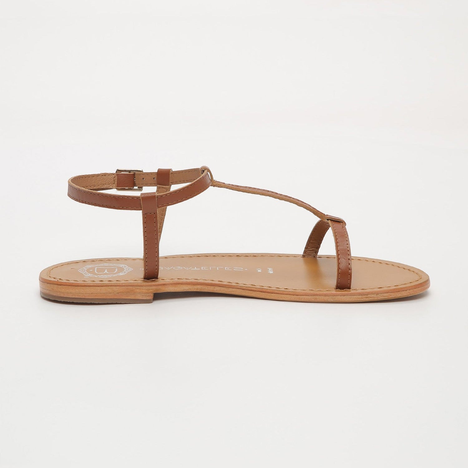 PASCO Sandale neutre en cuir