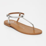 ALBERTI Sandale brillante en cuir