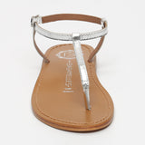 ALBERTI Sandale brillante en cuir