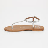 ALBERTI Sandale brillante en cuir