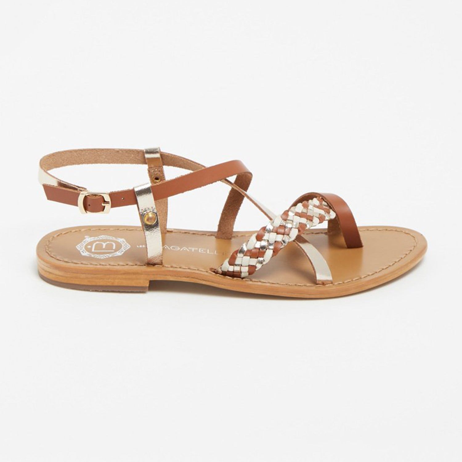 MISERERE Sandale en cuir