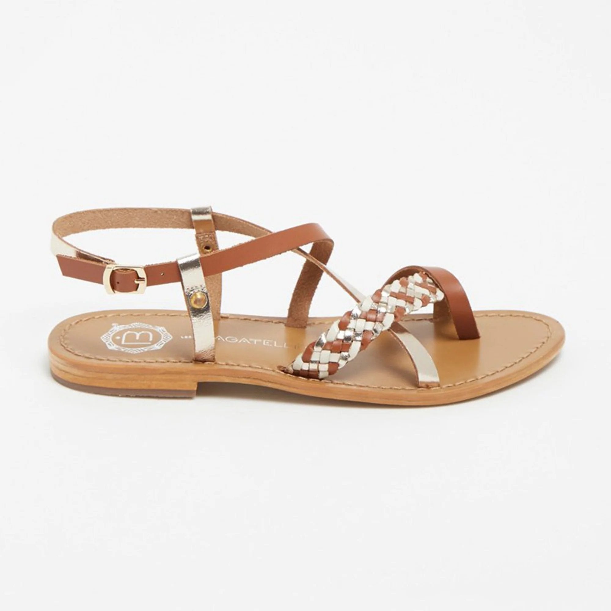 MISERERE Sandale en cuir