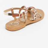 MISERERE Sandale en cuir