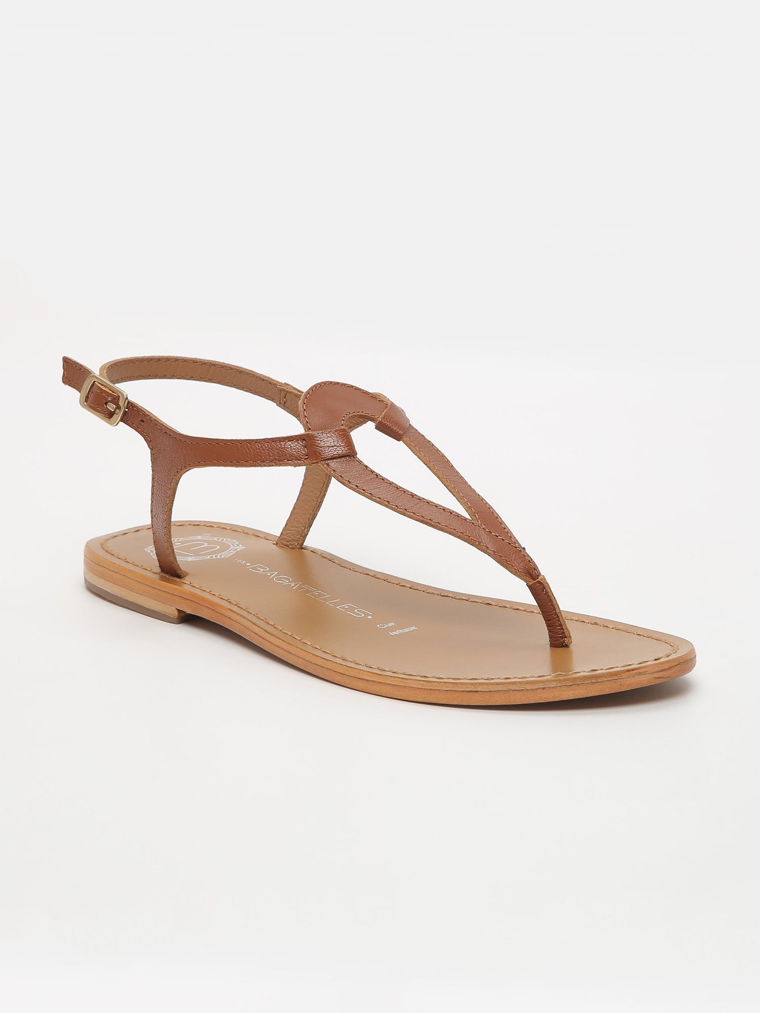 MALABIA Sandale neutre en cuir