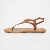 MALABIA Sandale neutre en cuir