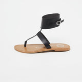 BROOKLYN Sandale neutre en cuir