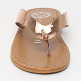SUTTER Mule brillante en cuir