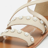 SENECA Sandale brillante en cuir