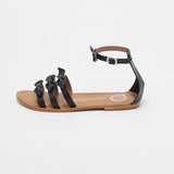 SENECA Sandale neutre en cuir