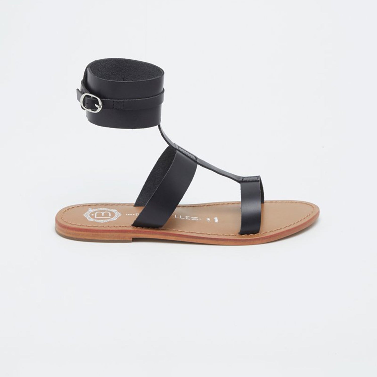 HALSEY Sandale neutre en cuir