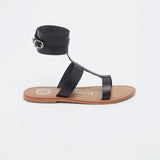 HALSEY Sandale neutre en cuir