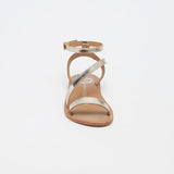 CONEY Sandale brillante en cuir