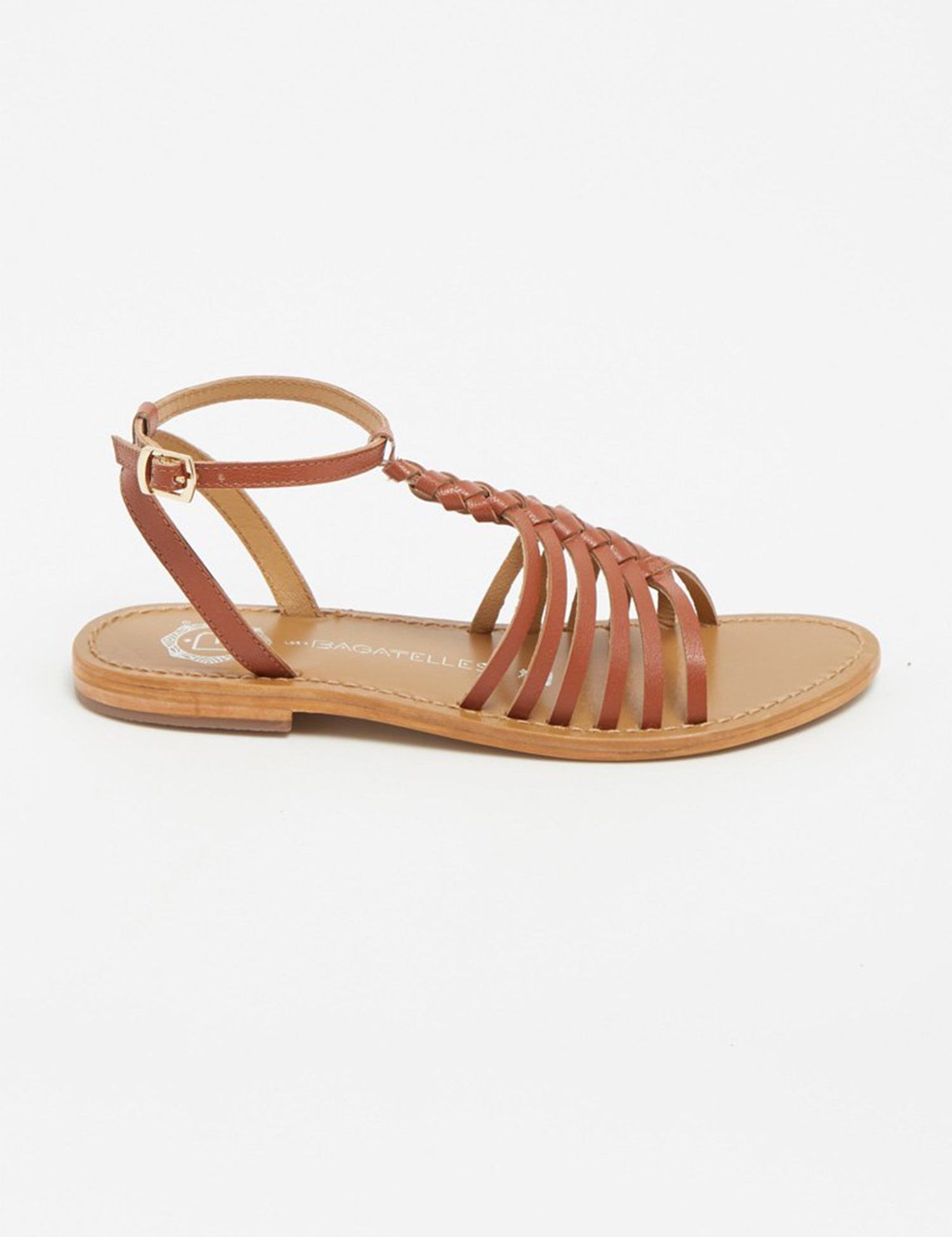 PANAMA Sandale neutre en cuir