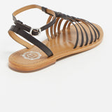 PANAMA Sandale neutre en cuir