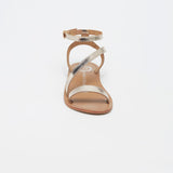 ALOFI Sandale brillante en cuir