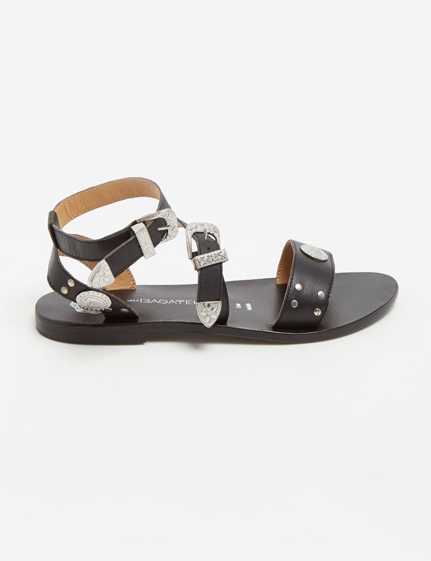LYTREA Sandale neutre en cuir